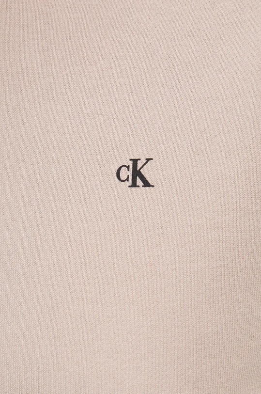 Бавовняна кофта Calvin Klein Jeans J20J225392 бежевий