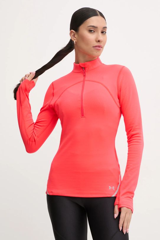 Tréningová mikina Under Armour Vanish Cold Weather s elastanom červená 1386417