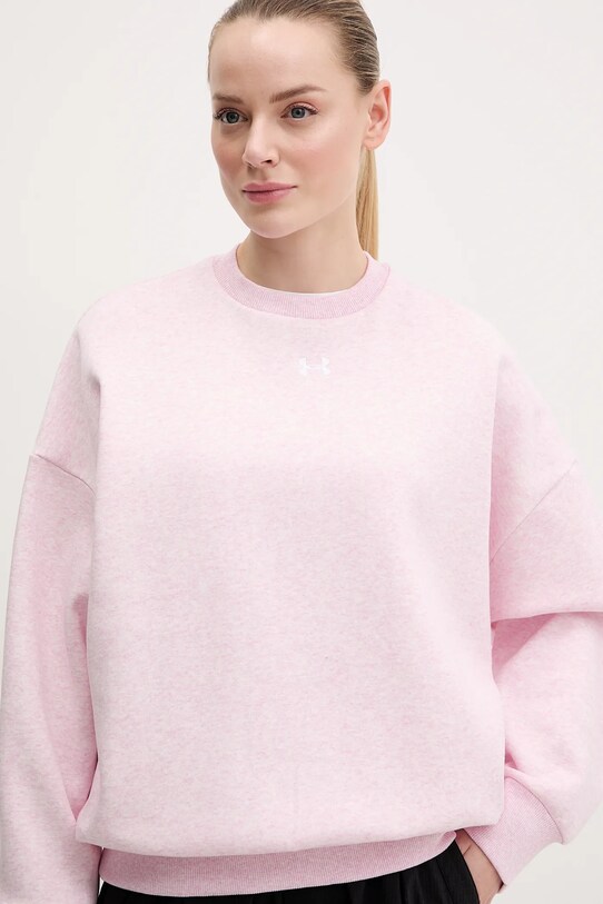 Under Armour bluza Rival Fleece roz 1386463