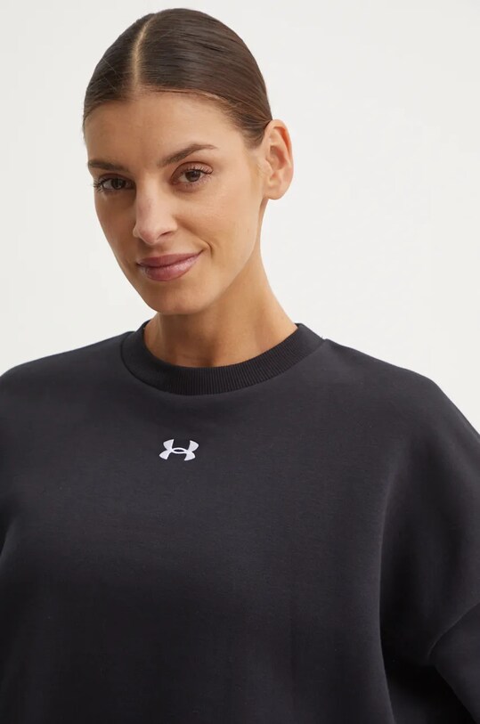 Under Armour bluza Rival Fleece negru 1386463