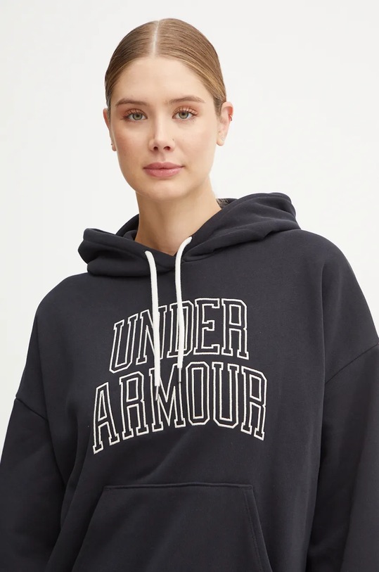 Under Armour bluza Icon HWT Terry negru 1386494