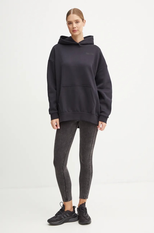 Under Armour felpa Icon Fleece Ultra 1386501 nero AW24