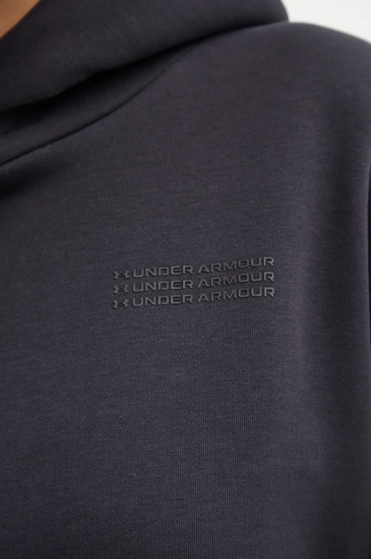 Under Armour felpa Icon Fleece Ultra 1386501 nero