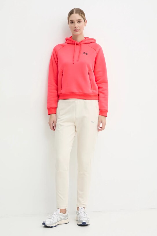 Under Armour bluza Armour Fleece Pro 1386504 rosu AW24