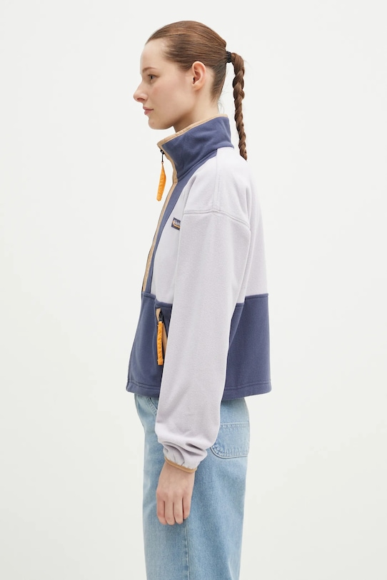 Fleecová mikina Columbia Backbowl II FZ Fleece 2092163 fialová AW25