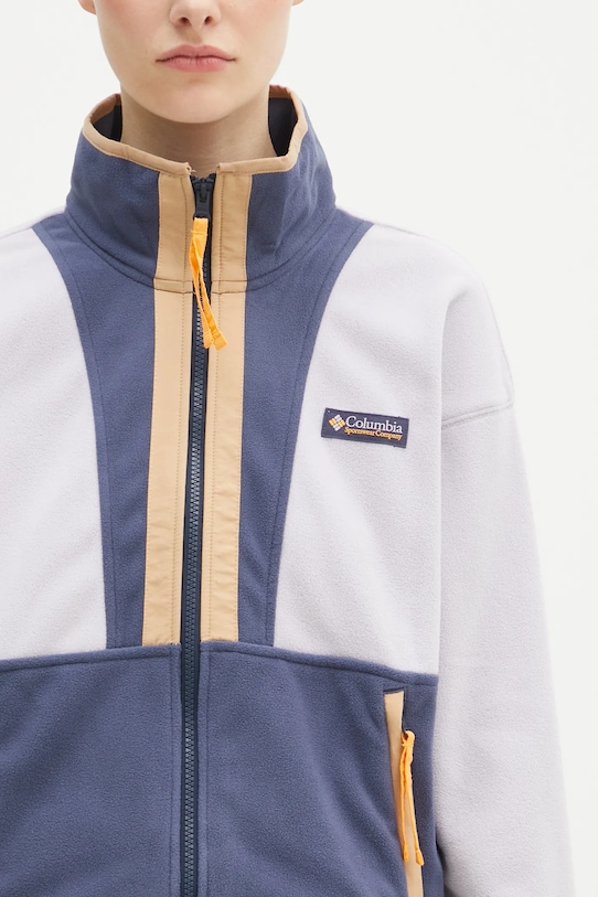 Fleecová mikina Columbia Backbowl II FZ Fleece fialová 2092163