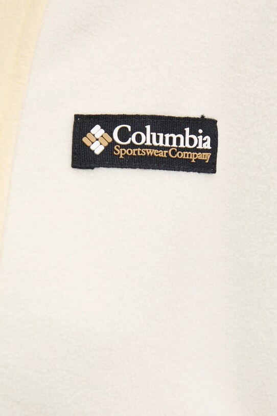 Columbia bluza polarowa Backbowl II FZ Fleece 2092163 żółty