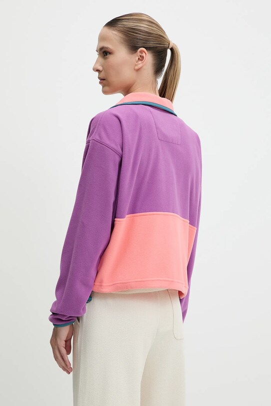 Ruházat Columbia gyapjú pulóver Backbowl II FZ Fleece 2092163 lila