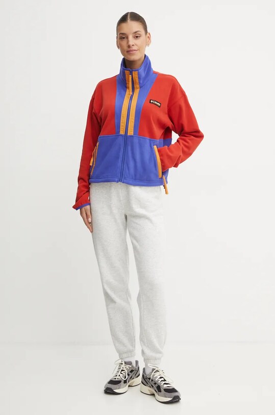Columbia bluza polarowa Backbowl II FZ Fleece 2092163 niebieski SS25