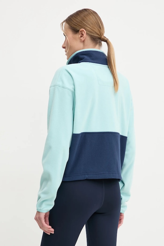 Odzież Columbia bluza polarowa Backbowl II FZ Fleece 2092163 turkusowy