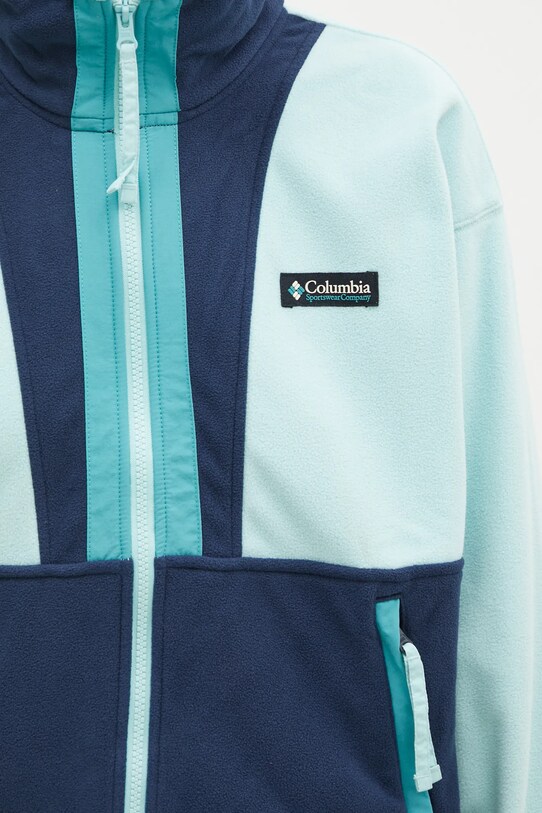 Флісова кофта Columbia Backbowl II FZ Fleece бірюзовий 2092163