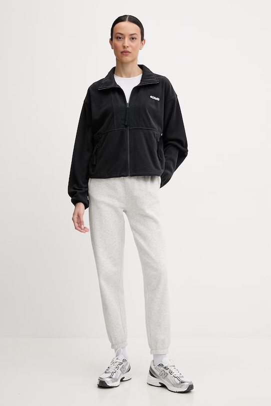 Columbia bluza polarowa Backbowl II FZ Fleece 2092163 czarny SS26