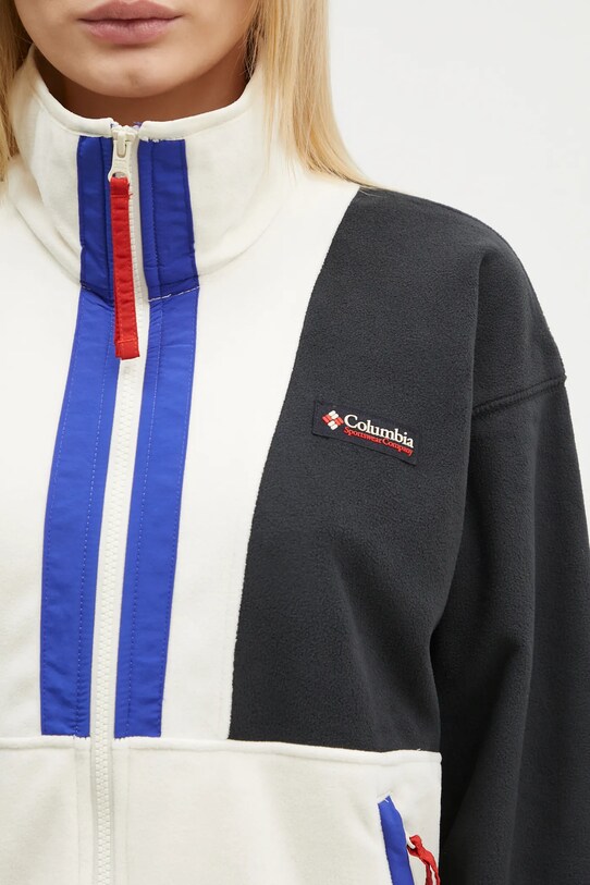 Поларен суичър Columbia Backbowl II FZ Fleece черен 2092163