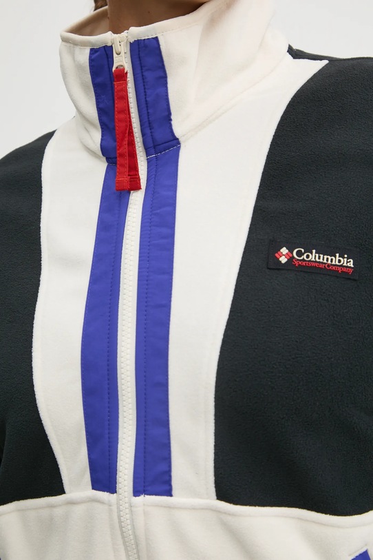 Flis pulover Columbia Backbowl II FZ Fleece 2092163 črna