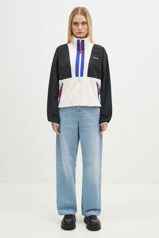 Поларен суичър Columbia Backbowl II FZ Fleece 2092163 черен