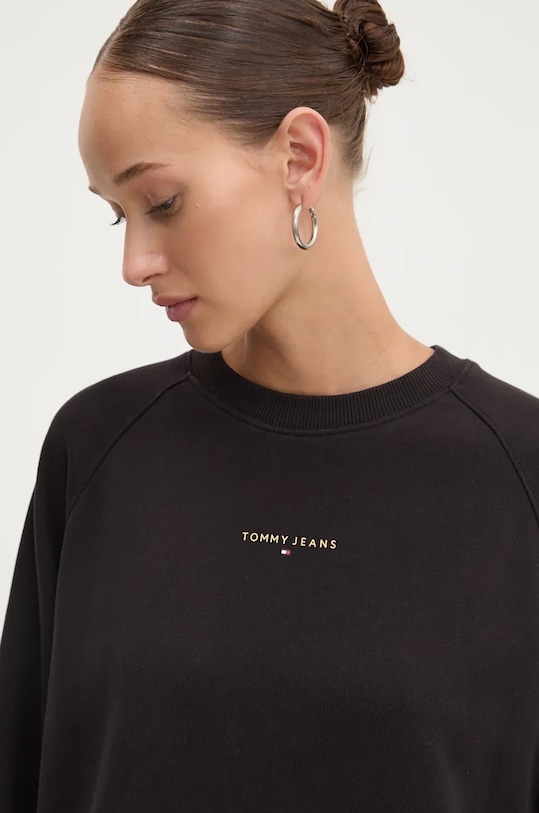 Tommy Jeans bluza czarny DW0DW18764