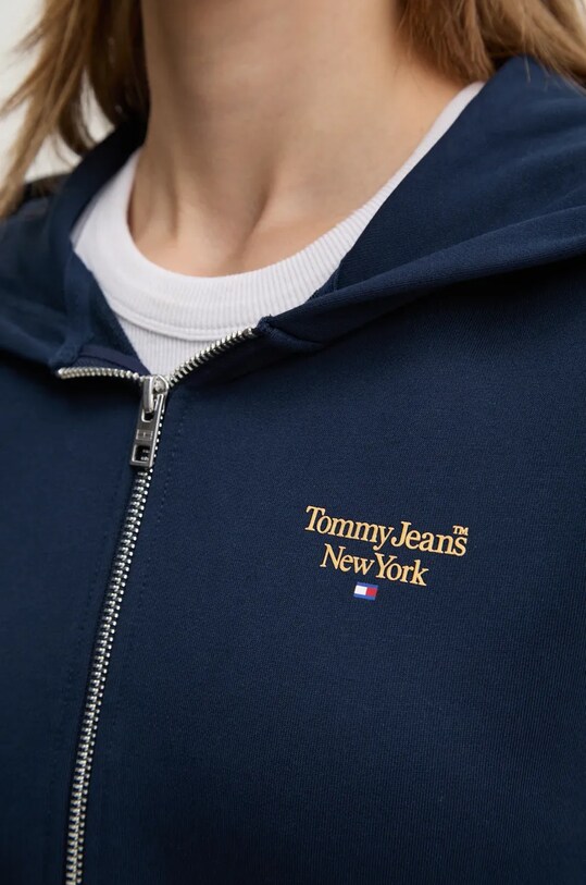 Mikina Tommy Jeans DW0DW18769 námořnická modř