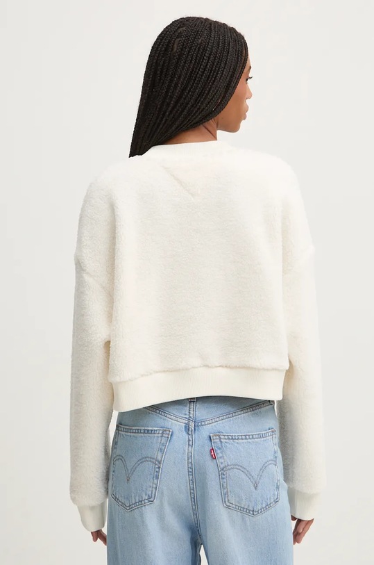 Odzież Tommy Jeans bluza polarowa DW0DW18770 beżowy