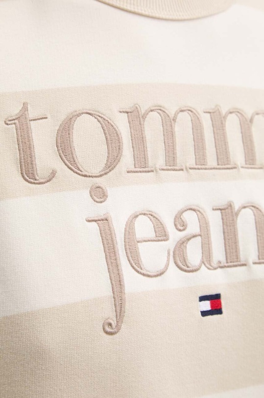 Tommy Jeans bluza bawełniana DW0DW19041 beżowy
