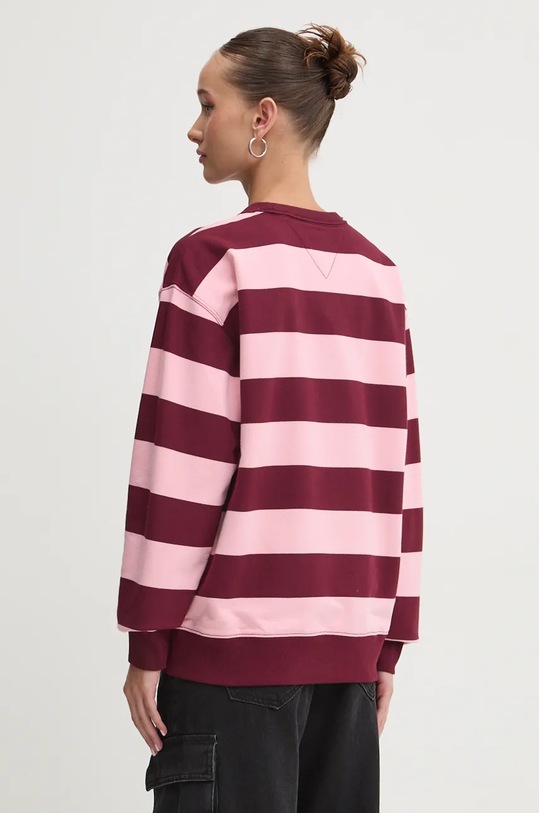 Odzież Tommy Jeans bluza bawełniana DW0DW19041 bordowy