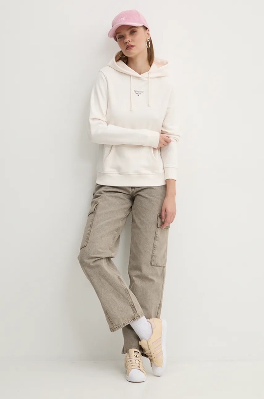 Tommy Jeans bluza DW0DW19712 beżowy NC24