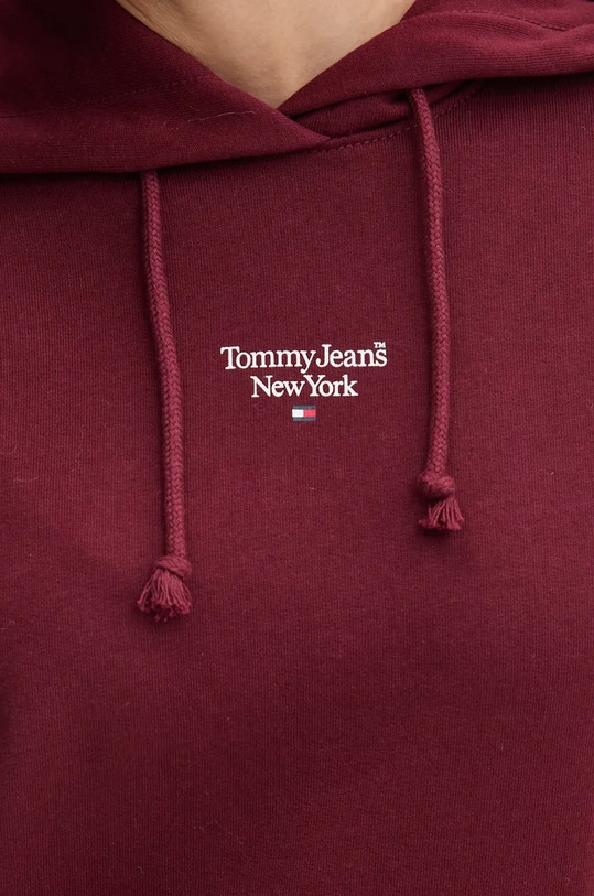 Tommy Jeans bluza DW0DW19712 bordowy