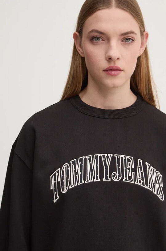 Mikina Tommy Jeans čierna DW0DW19713