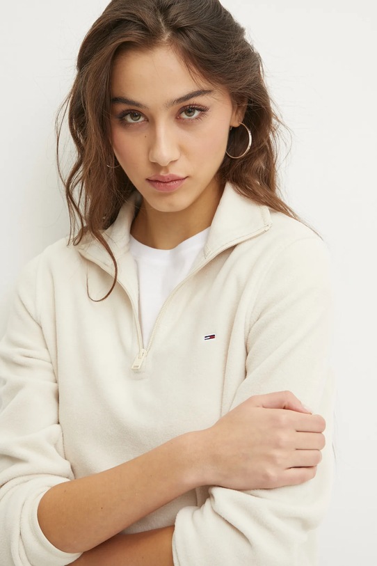 Tommy Jeans bluza bej DW0DW19751