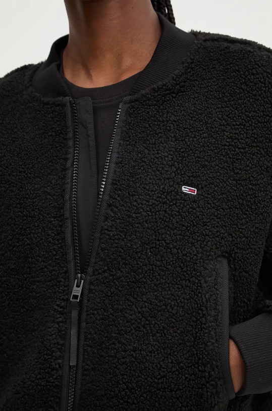 Φλις μπουφάν Tommy Jeans DW0DW19825 μαύρο