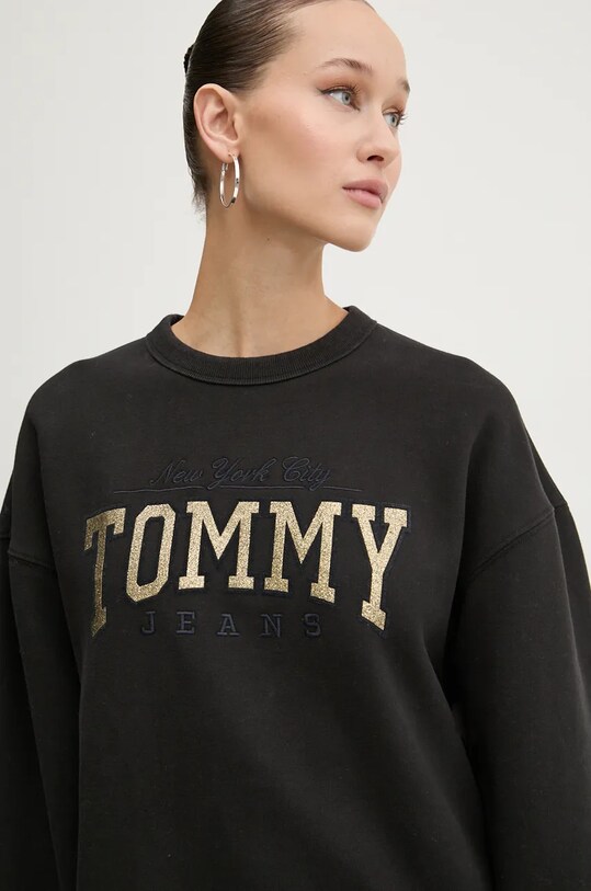 Mikina Tommy Jeans čierna DW0DW19845