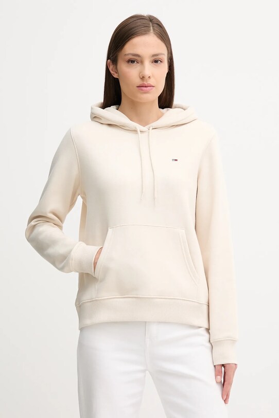 Tommy Jeans bluza beżowy DW0DW19958