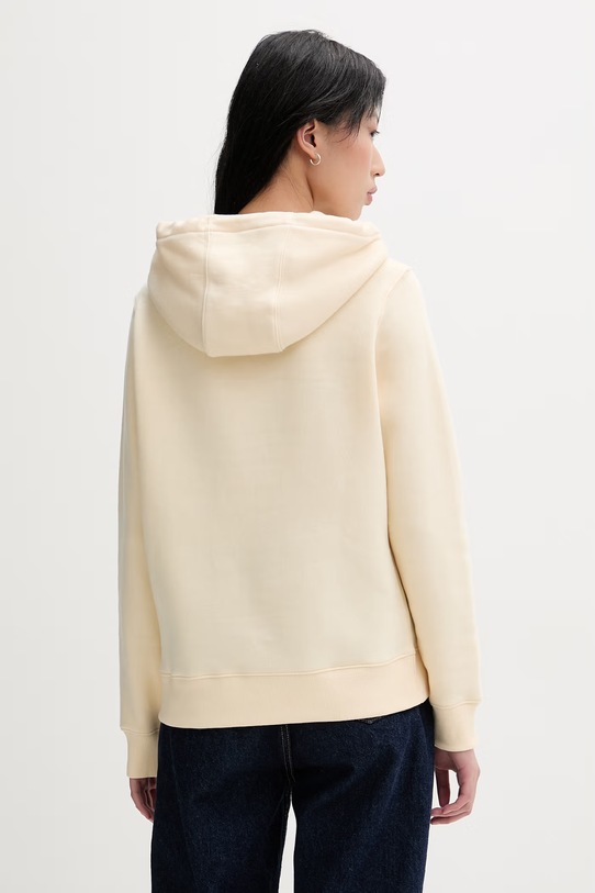 Odzież Tommy Jeans bluza damska z bawełną DW0DW19958 żółty