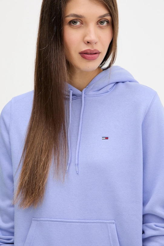 Mikina Tommy Jeans fialová DW0DW19958