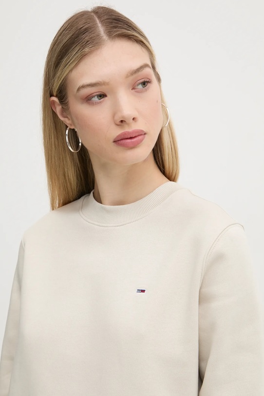 Tommy Jeans bluza beżowy DW0DW19959