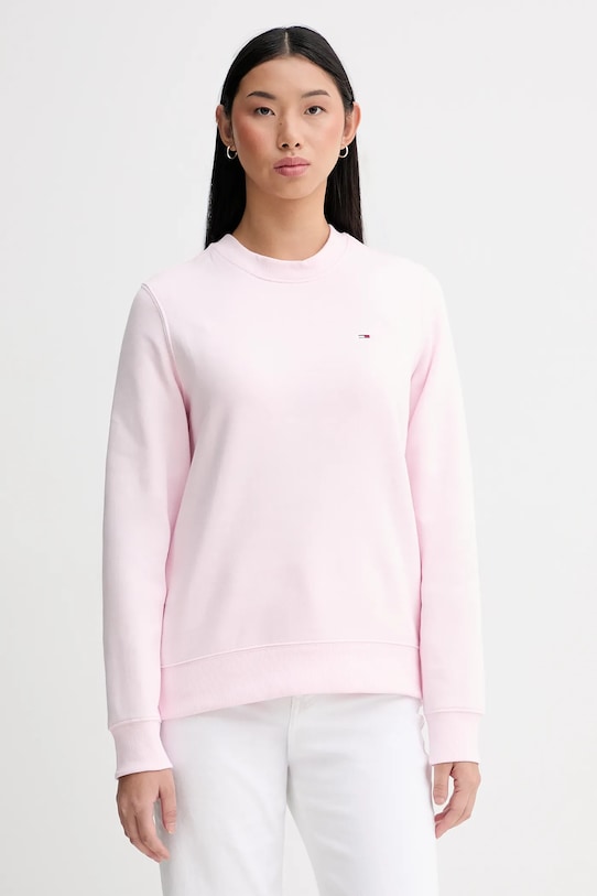 Tommy Jeans bluza różowy DW0DW19959