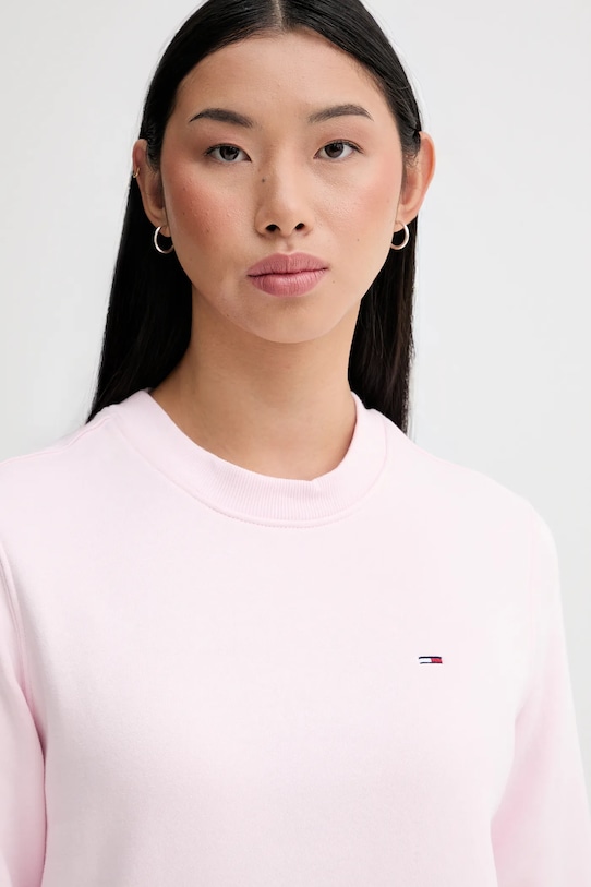 Tommy Jeans bluza różowy DW0DW19959