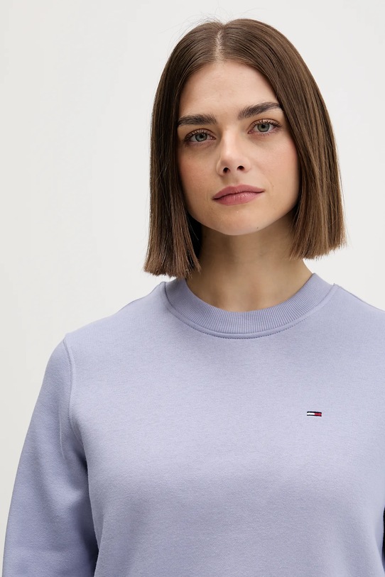 Tommy Jeans bluza fioletowy DW0DW19959