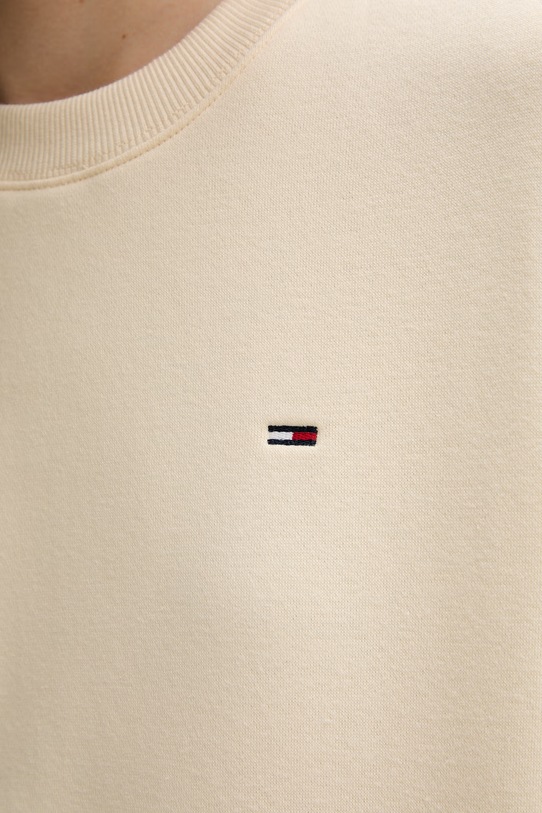 Tommy Jeans bluza damska z bawełną DW0DW19959 żółty