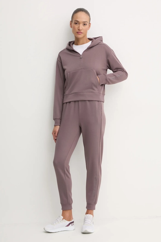 Тренувальна кофта Calvin Klein Performance 00GWF4W303 фіолетовий AW24