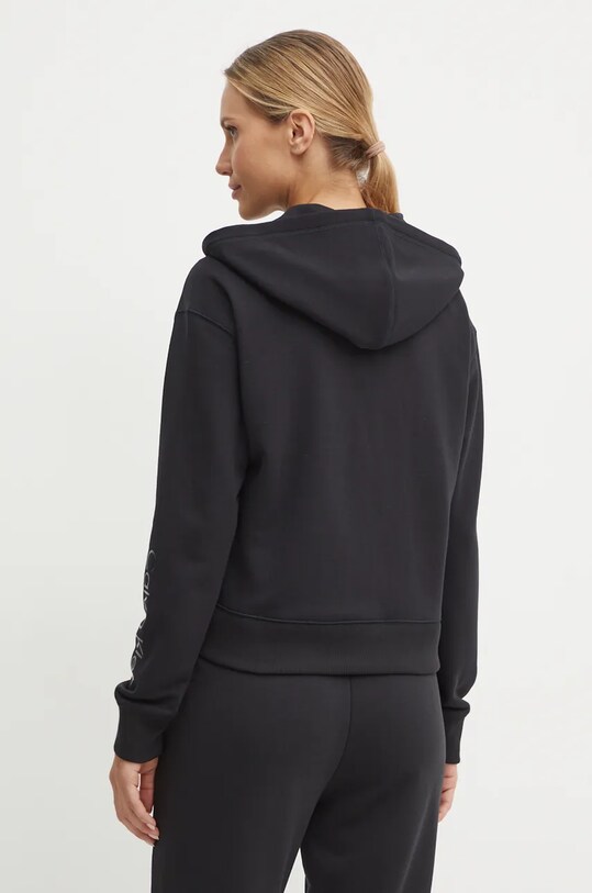 Îmbrăcăminte Calvin Klein Performance hanorac de antrenament 00GWF4W303 negru