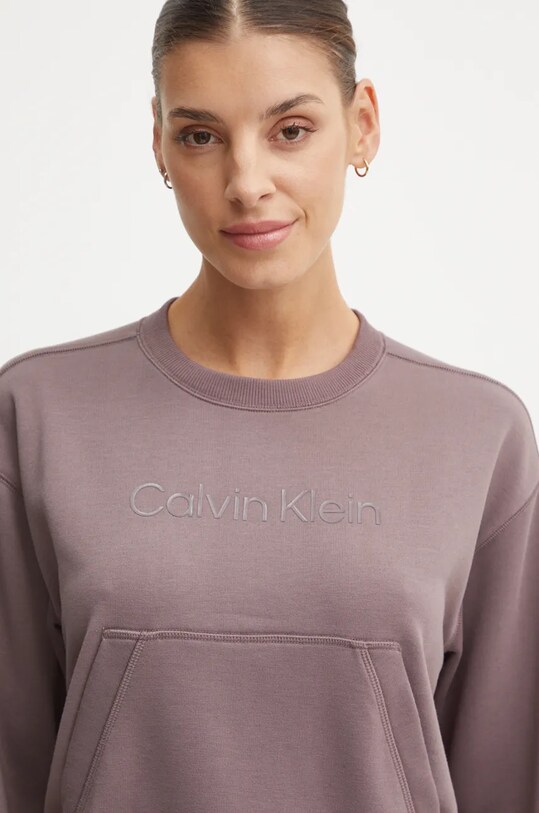 Кофта для тренинга Calvin Klein Performance серый 00GWF4W301