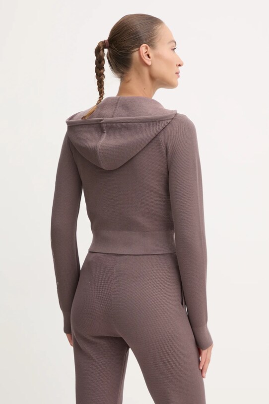 Одежда Спортивная кофта Calvin Klein Performance 00GWF4J400 фиолетовой