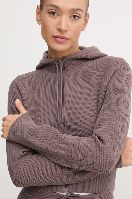 Спортивная кофта Calvin Klein Performance фиолетовой 00GWF4J400