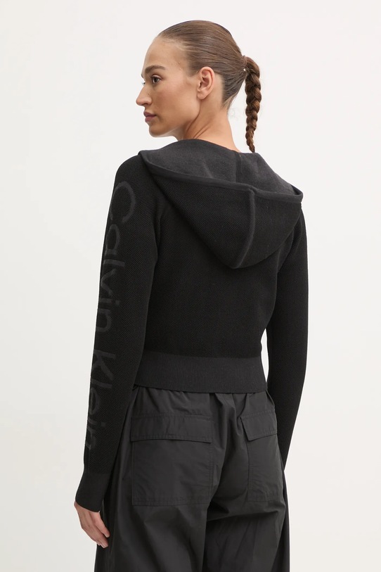 Oblečení Tepláková mikina Calvin Klein Performance 00GWF4J400 černá