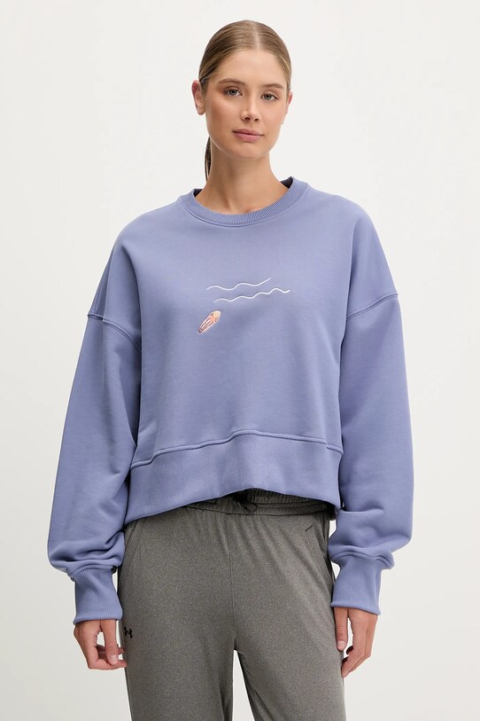 Tepláková mikina JOYINME Wave fialová Bluza.Wave