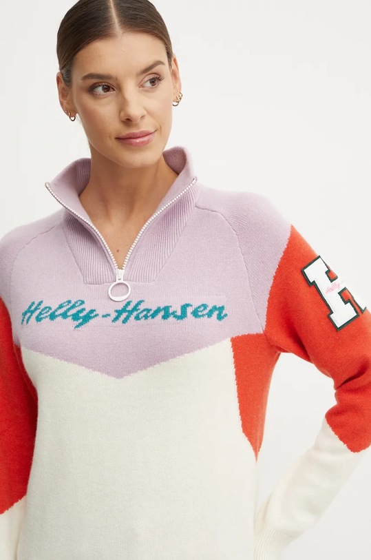 Helly Hansen pulóver Apres bézs 66029