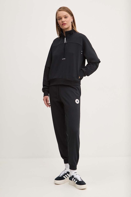 Кофта Converse 10026781.A03 чёрный AW24