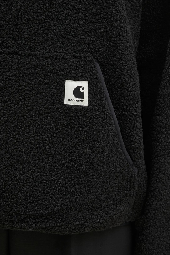 Carhartt WIP fleece sweatshirt Elliot High Neck Liner black I032241.00EXX