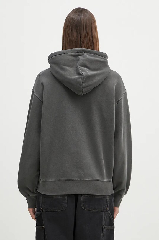 Одяг Бавовняна кофта Carhartt WIP Hooded Nelson Sweat I032741.87GD сірий