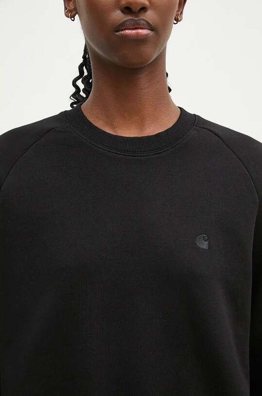 Бавовняна кофта Carhartt WIP Colburn Sweat чорний I034307.89XX